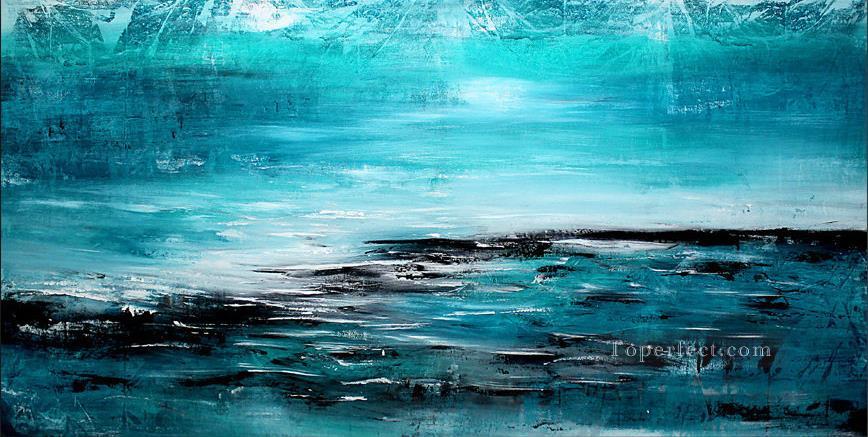 paisaje marino abstracto 111 Pintura al óleo